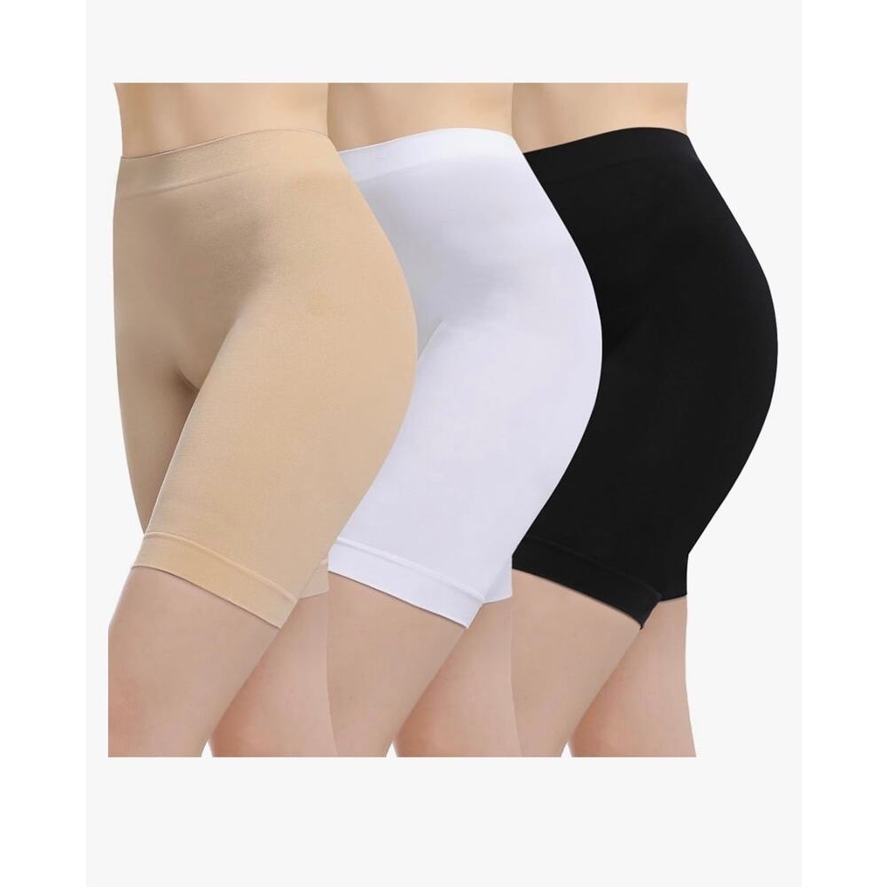 Geronmine Women's Slip Shorts for Under Dresses Anti Chafing High Waisted